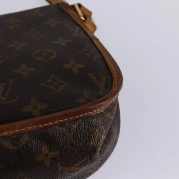 Authentic LOUIS VUITTON Monogram Menilmontant PM Shoulder Bag M40474 LV